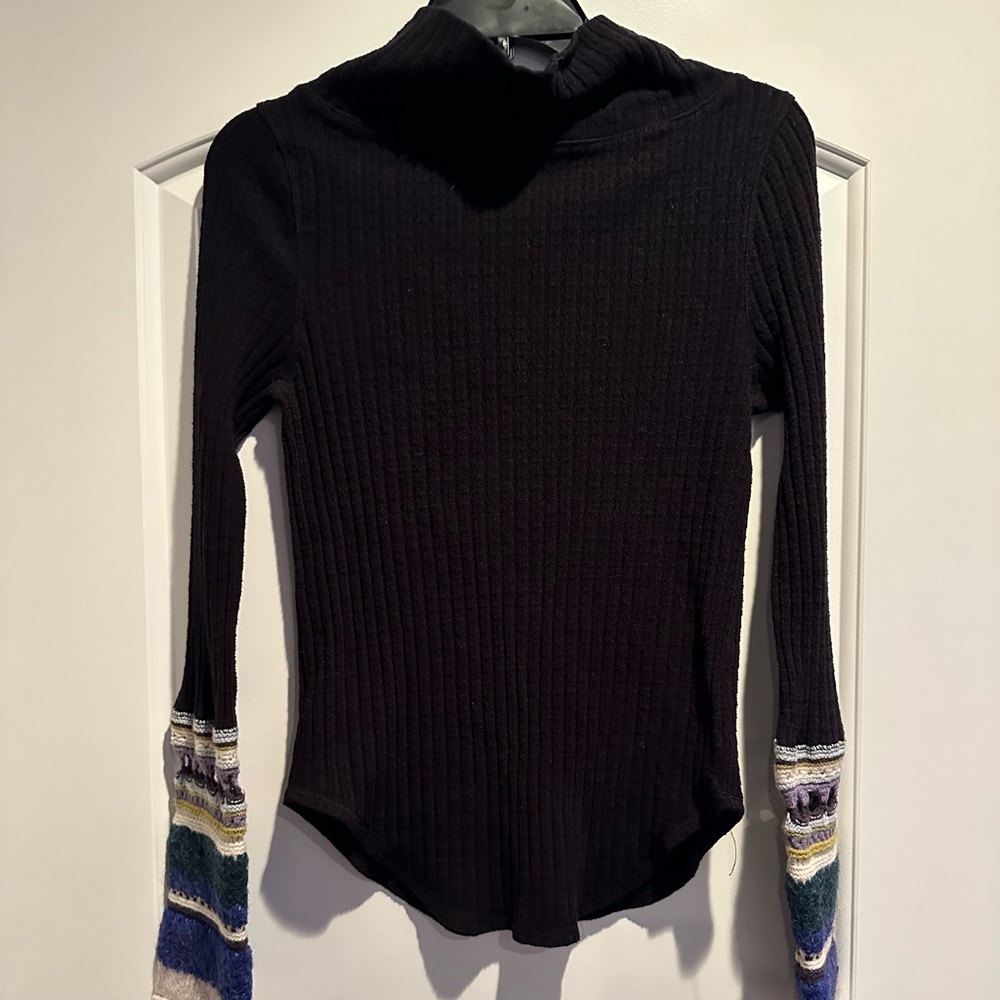 Free people robbed sweater
